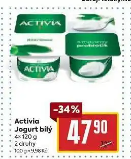 Billa Activia jogurt bílý nabídka