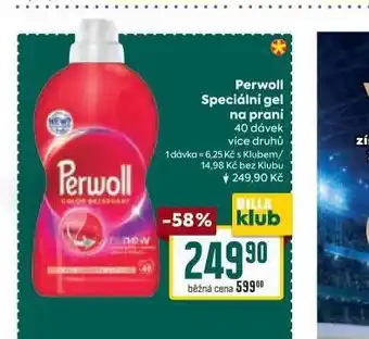 Billa Perwoll speciální gel na praní nabídka