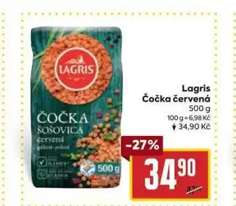Billa Lagris čočka červená nabídka