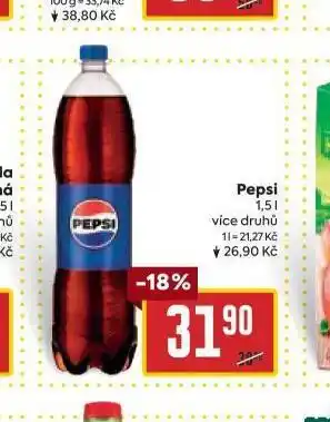 Billa Pepsi 1,5l nabídka