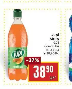 Billa Jupí sirup nabídka