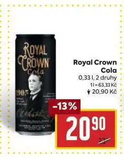 Billa Royal crown cola nabídka