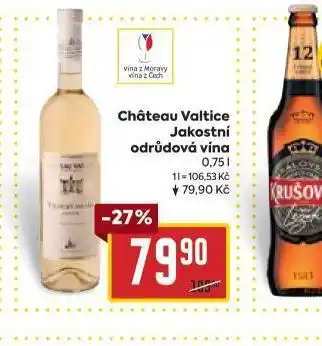 Billa Chateau valtice nabídka