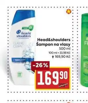 Billa Head&shoulders šampon nabídka