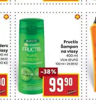 Billa Fructis šampon nabídka