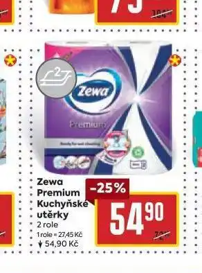 Billa Zewa premium kuchyňské utěrky nabídka