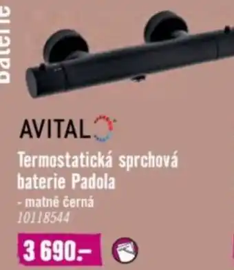 Hornbach Termostatická sprchová baterie Padola nabídka
