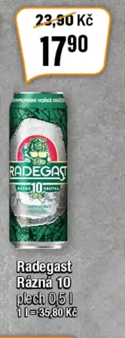 TEMPO Radegast Rázná 10 nabídka