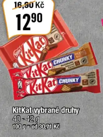 TEMPO KitKat nabídka