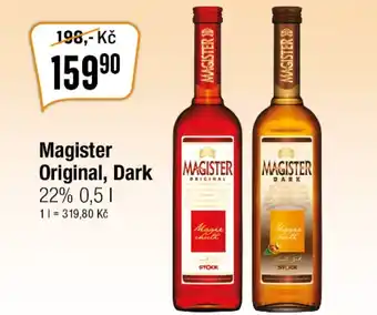 TEMPO Magister Original, Dark nabídka