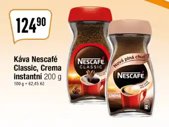 TEMPO Káva Nescafé Classic, Crema instantní 200 g nabídka