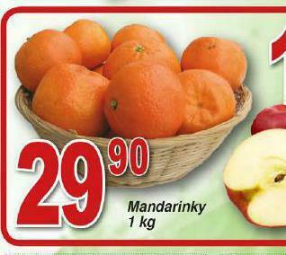 Lidl Mandarinky nabídka