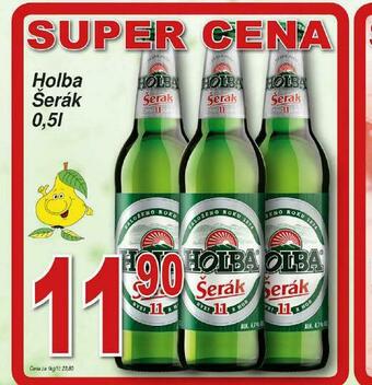 Lidl Pivo holba šerák nabídka