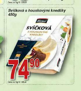 Lidl Svíčková s houskovými knedlíky nabídka