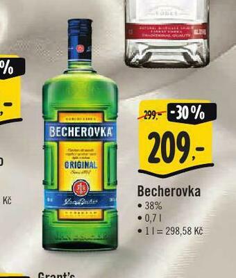 Jip Becherovka nabídka