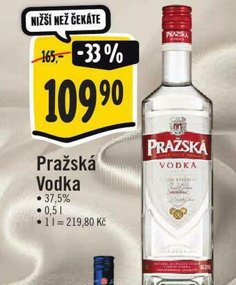 Jip Pražská vodka nabídka