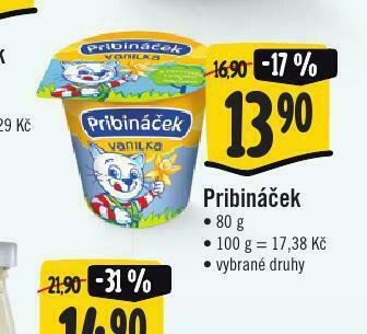 Jip Pribináček nabídka