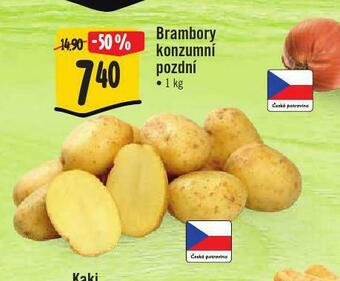 Jip Brambory konzumní pozdní nabídka