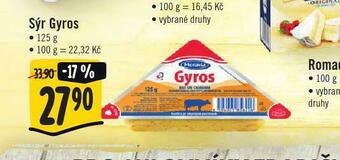 Jip Sýr gyros nabídka