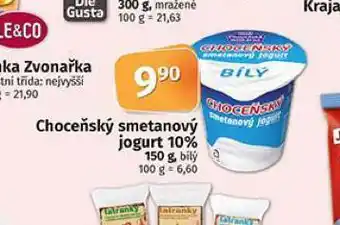 Coop Choceňský smetanový jogurt nabídka