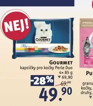Rossmann Gourmet kapsičky pro kočky nabídka