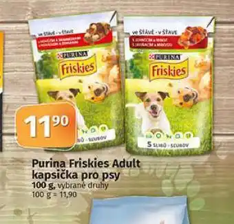 Coop Friskies kapsičky pro psy nabídka