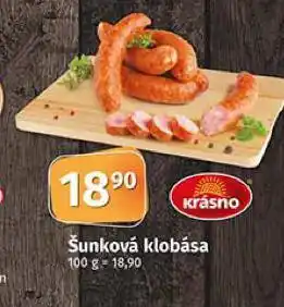 Coop Šunková klobása nabídka