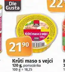 Coop Krůtí maso s vejci nabídka