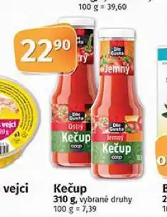Coop Kečup nabídka