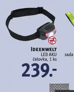 Rossmann Led aku čelovka nabídka