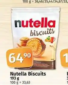 Coop Nutella biscuits nabídka