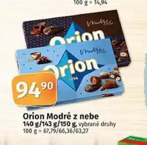 Coop Orion modré z nebe nabídka