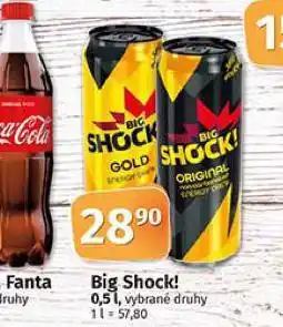 Coop Big shock! energetický nápoj nabídka