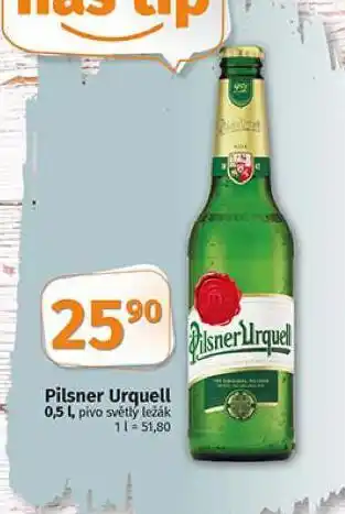 Coop Pivo pilsner urquell nabídka