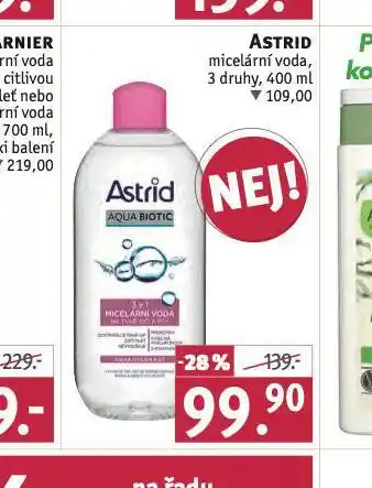 Rossmann Astrid micelární voda nabídka