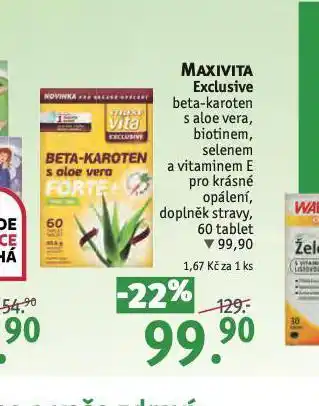 Rossmann Maxivita exclusive nabídka