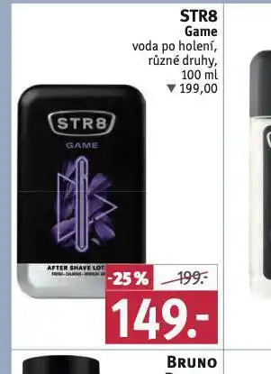 Rossmann Str8 game voda po holení nabídka