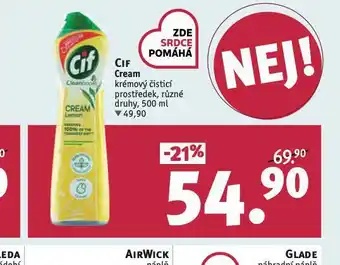 Rossmann Cif cream krémový čistící prostředek nabídka
