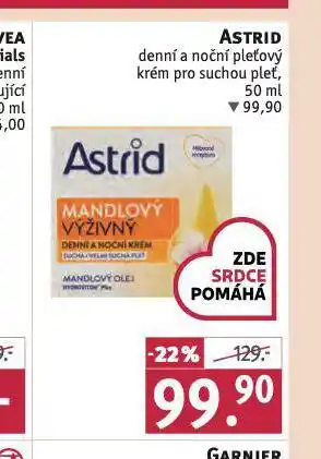 Rossmann Astrid krém nabídka