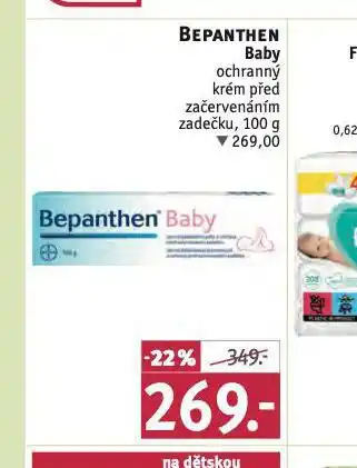 Rossmann Bepanthen baby ochranný krém nabídka