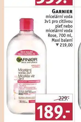 Rossmann Garnier micelární voda nabídka