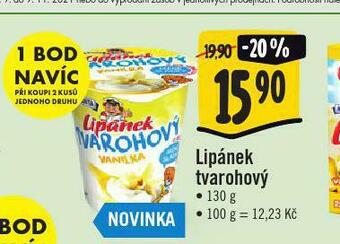 Jip Lipánek tvarohový nabídka
