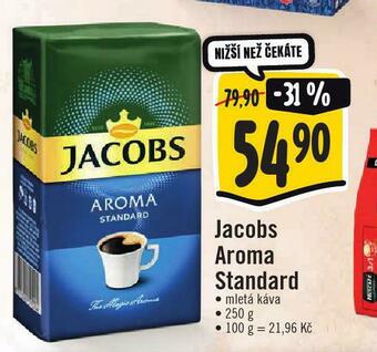 Jip Jacobs aroma standard nabídka