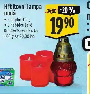 Hřbitovní lampa malá