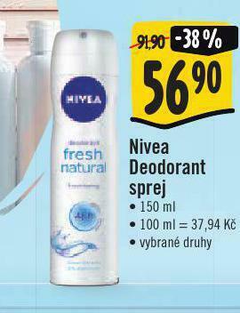 Jip Nivea deodorant sprej nabídka