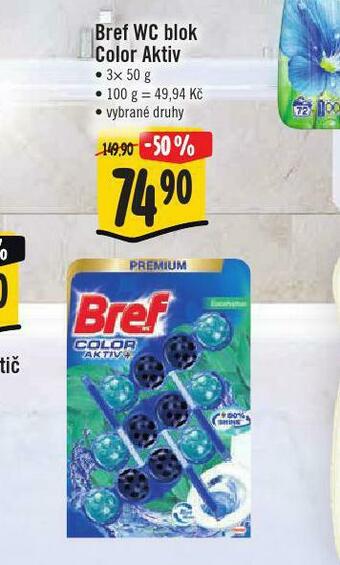 Jip Bref wc blok color aktiv nabídka