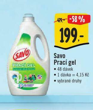 Jip Savo prací gel nabídka