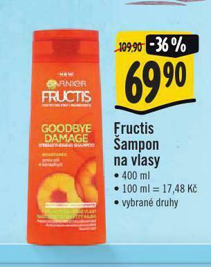 Jip Fructis šampon nabídka