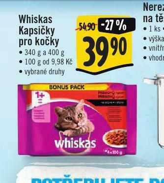 Jip Whiskas kapsičky pro kočky nabídka