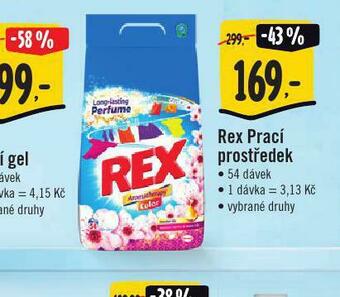 Jip Rex prací prostředek nabídka